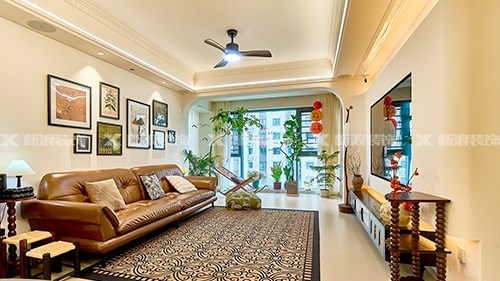 19w搞定125㎡中古風裝修 設計師太會啦！|長沙全屋整裝